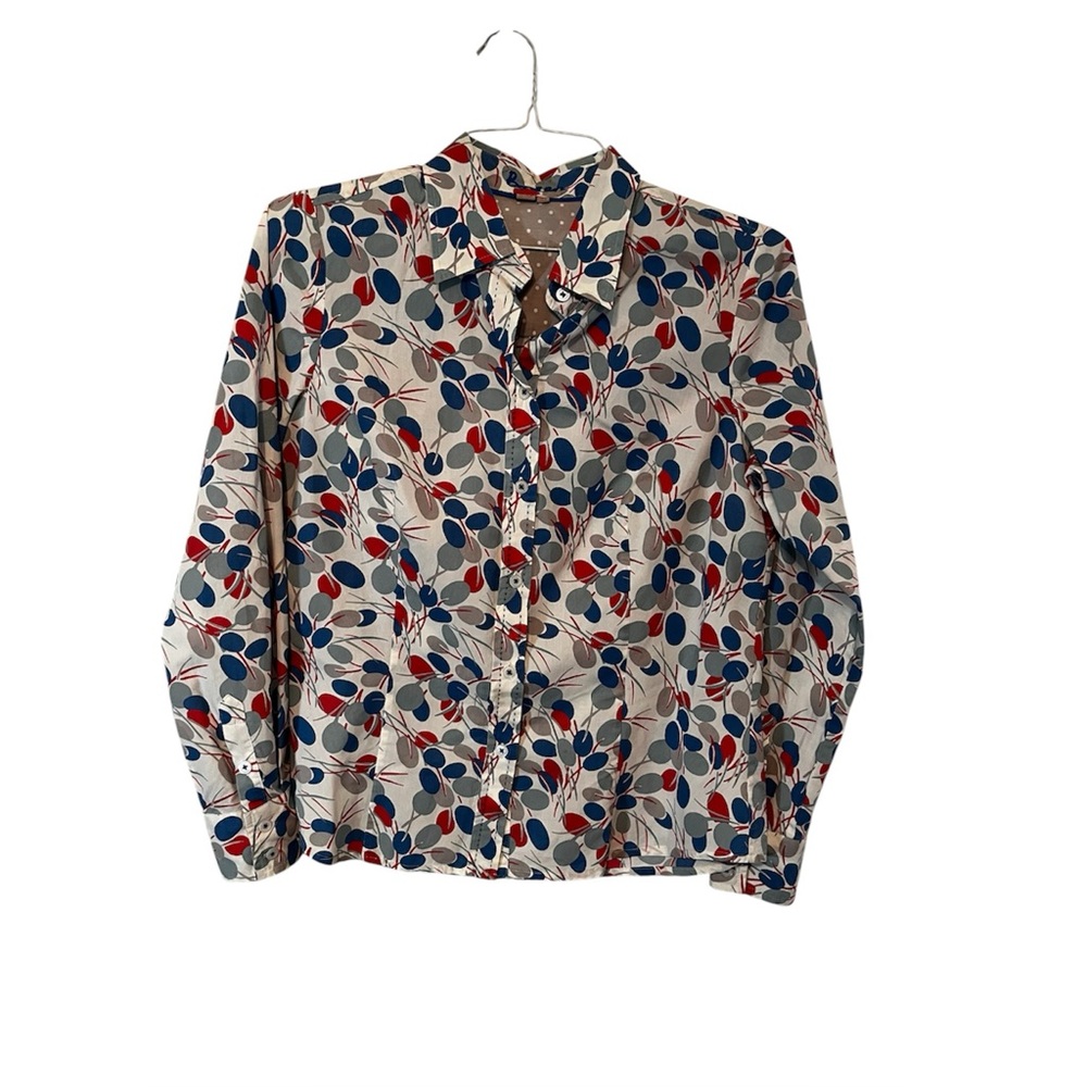 Boden  Abstract Print Size 8 Blouse